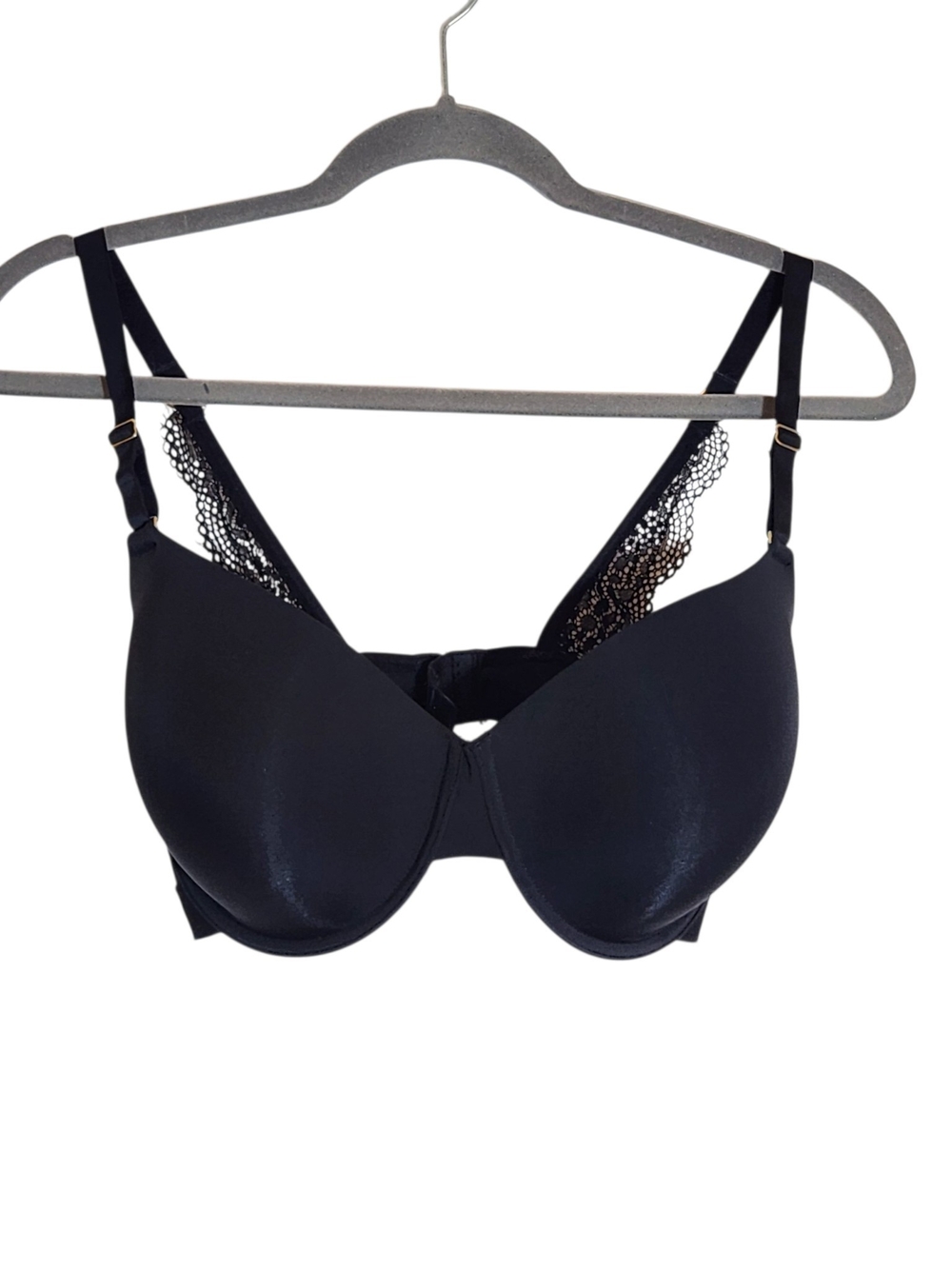 Lively Black Smooth Cup Convertible Racerback Bra Size 36DDD